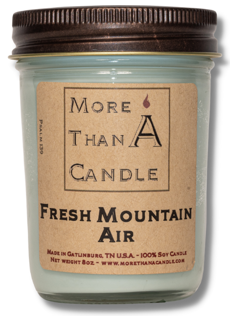 Fresh Mountain Air - 8 oz Jelly Jar